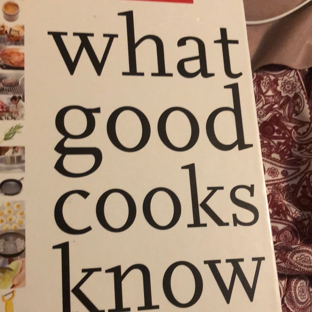 What good cooks know handbook